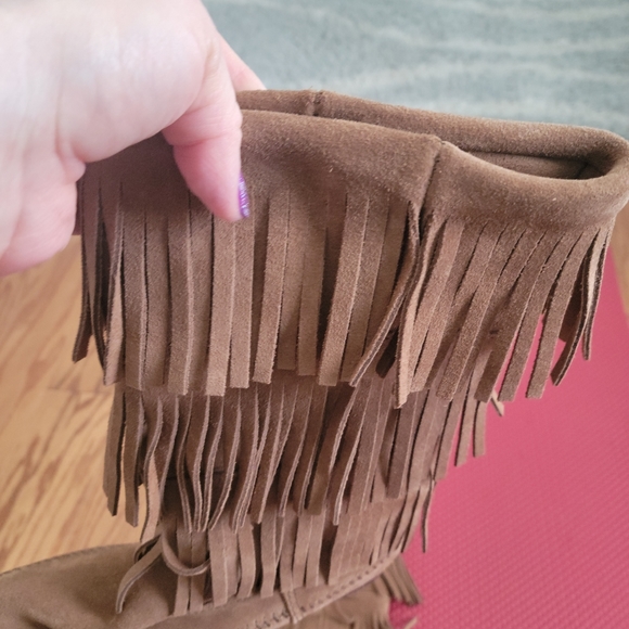 Minnetonka suede boots size 8 NEW - Picture 6 of 7